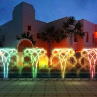 Controle multimédia de la fontaine programmable moderne