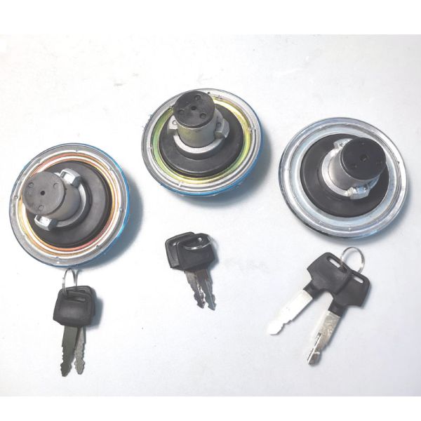 Части мотоциклов топливный бак крышка с ключом для Titan150 KRM серебро