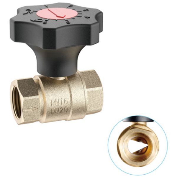 3721 Female X Female Brass Regulating Valve With 