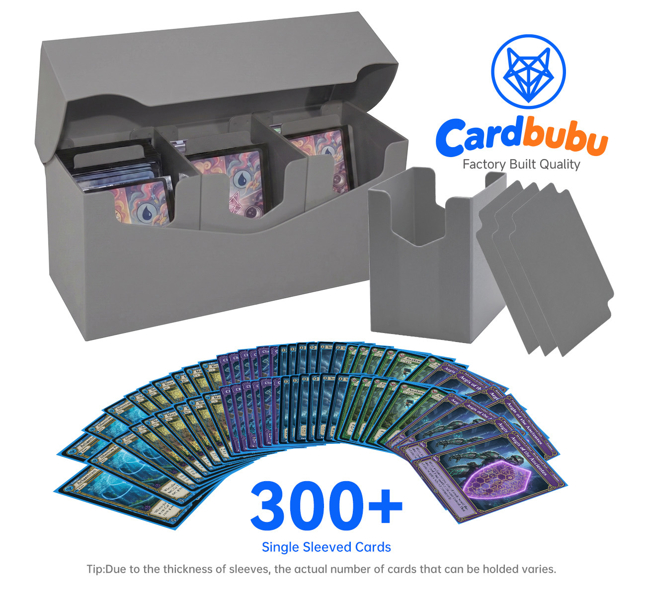 UKCA Baseball Card Storage Boxes TCG Storage Sleeved Card Box Custom Branding