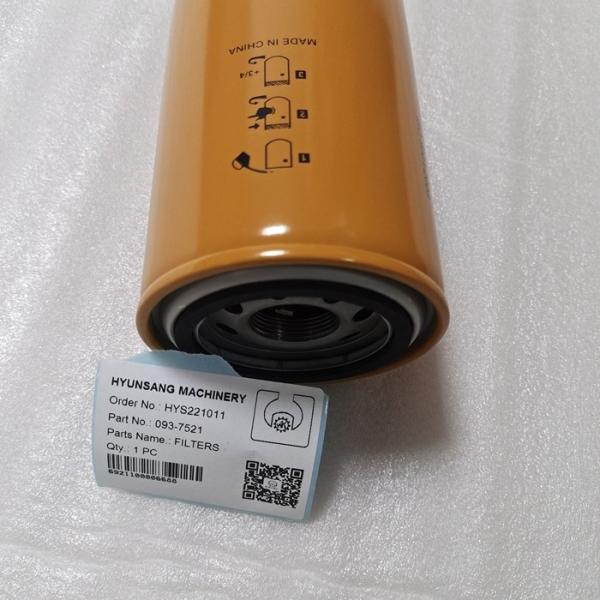 Filtros de escavadeira 093-7521 CA0937521 0937521 Para M325B M325C MH M330D W330B W345B II