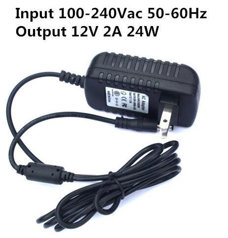 AC DC power adapter chargers supply 12v 1a 1.5a 2a 12W 15W 24W 30W for CCTVs,LED strips with UL CE SAA marked