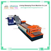 Petit pain en acier de tuile de contrôle de PLC formant la machine 20 m/min