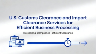Safe DDU Shipping US Customs Clearance And Import Clearance Services