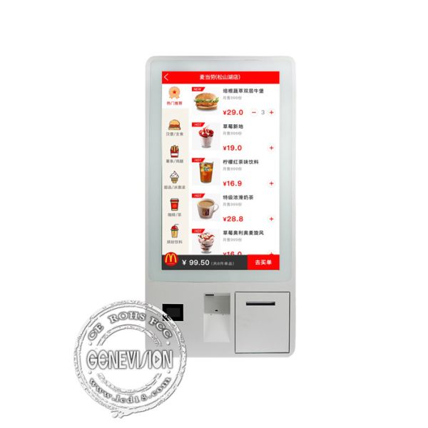 Impressora térmica do quiosque novo do pagamento do serviço do auto do tela t