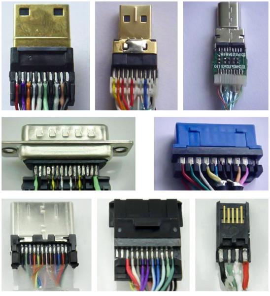 High Frequency HDMI USB Cable Welding Machine, Double Head Welding HDMI Cable Machine