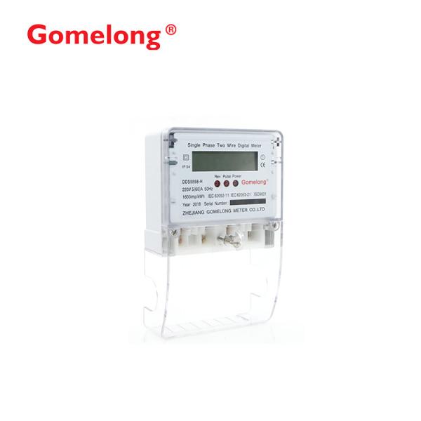 Super September 1P2W Single Phase Bidirectional Digital Meter With CE certification