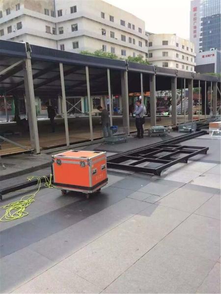 Clear Span Wide Outdoor Event Tent Aluminum Frame With Sandwich Panel Walls