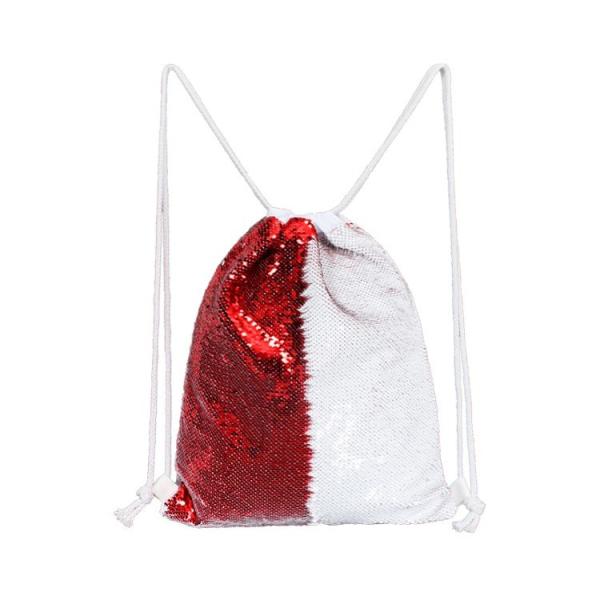 Sublimation Printing Mermaid Sequin Reversible Backpack Sublimation Drawstring Bags Blanks