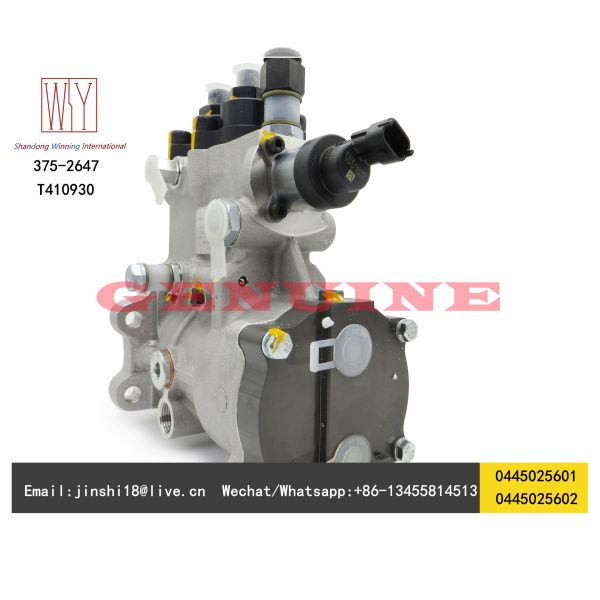BOSCH GENUINE AND BRAND NEW DIESEL FUEL PUMP 0445025601, 0445025602, 375-2647, T410930