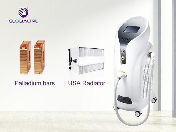 A melhor máquina da remoção do cabelo do laser do diodo do comprimento de onda da venda 755nm 808nm 1064nm três