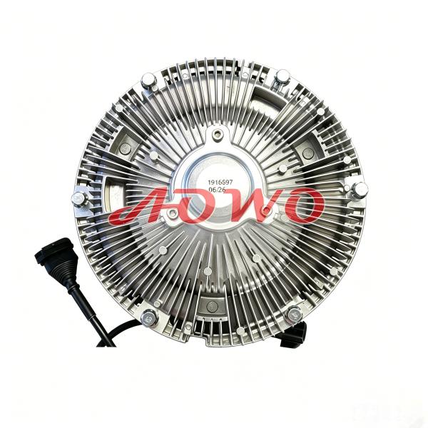 1916597，AOWO Aluminum Alloy Electronic Fan Clutch for Trucks - Energy Saving and Noise Reduction Cooling System Component