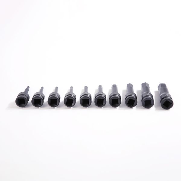 H5 Hex  Impact Socket Set for Durable Car Repairing 1 1/2IN, 3/4IN, 1/2in, 3/8in
