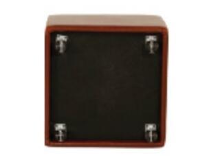 American style Square Bedroom leather/pu upholstery wheel storage ottoman