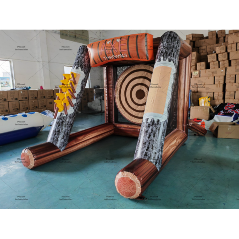 Inflatable Axe Throwing & Sticky Archery Toss Game For Kids & Adults
