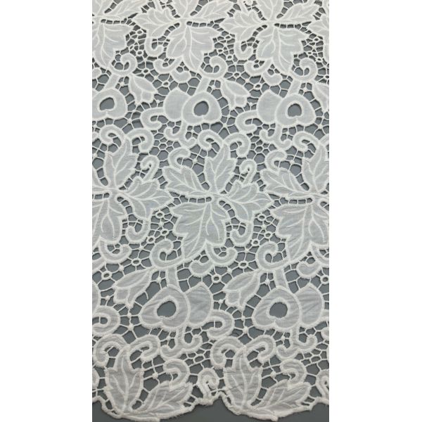 Lace Fabric 3D Floral Elegent Embroidery Fabric Laser Tech Party Luxary Style Lace Fabric