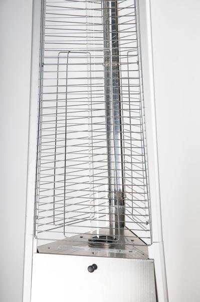 Portable Outdoor Gas Patio Heater For Hospitality Industry Gun Metal Electroplating