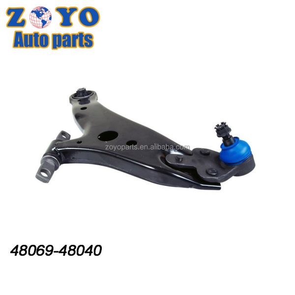 E-Coating 48069-0T011 Left Front Suspension Control Arm for Toyota Highlander 2008 2013