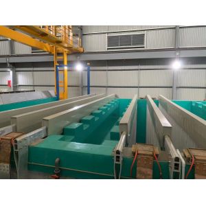 ligne de anodisation en aluminium phase 380v 50hz de l'équipement 850T/Month à C.A. 3