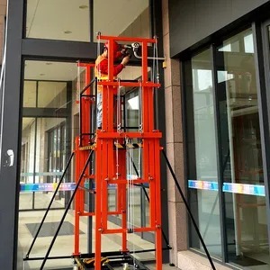 Electric Scaffold Lift for Painting | Portable 2-6m One Operator Platform