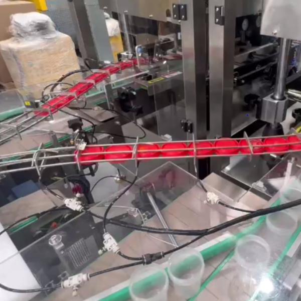 Machine d'assemblage automatique de vis médicales pour seringues et poches IV