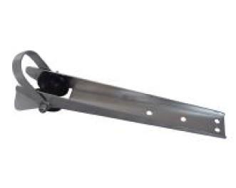 Anchor Roller Polished Stainless Self Launching Pivoting Delta Fluke Danforth