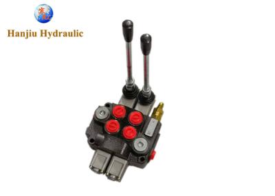As alavancas duráveis da válvula de controle direcional 2 dobram o efeito 1/2” 3/8 o Lt 80