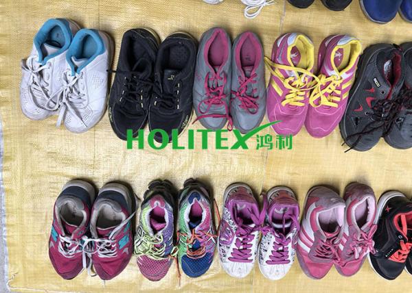 Comfortable Second Hand Ladies Sports Shoes / Used Sports Shoes For Southeast Asia