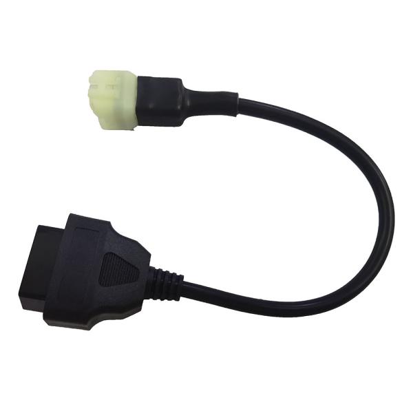 Cabo prático do adaptador do PVC OBD, auto cabo diagnóstico do detector