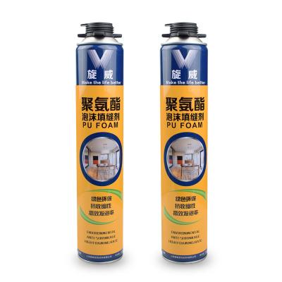 White Polyurethane Foam Filler , Window And Door Insulating Foam Sealant