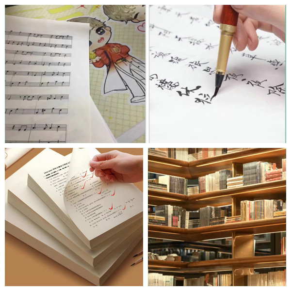 65grams 70Grams 75Grams A4 Guaranteed Uncoated Cream Book Paper For Journal Book Printing  65 грамм 70 граммов 75 граммов А4 Гарантированная непокрытая кремовая книжная бумага для печати журнальных книг