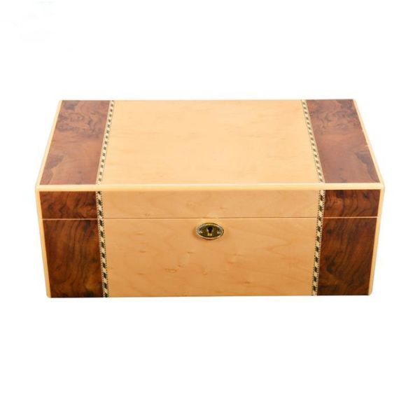 Custom Moisture Regulating Antibacterial Stable Spanish Cedar Wood Cigar Box Humidor