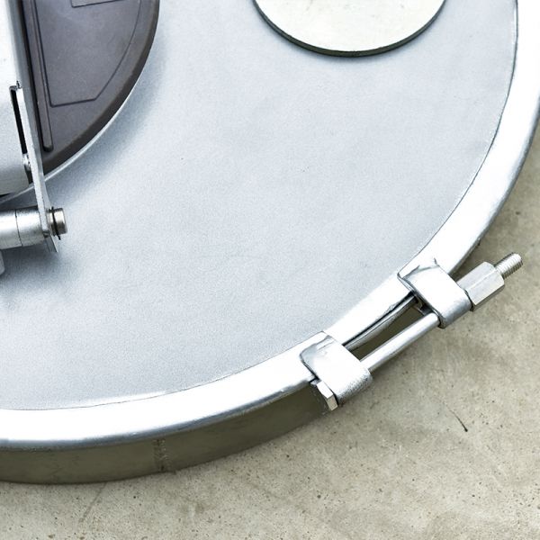 16 Diameter Carbon Steel Clamped Manhole Cover for All Tanker Truck Applications