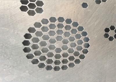 25mm Hexagonal 1m Galvanized Decorative Panels Perforated Metal Screen Sheet