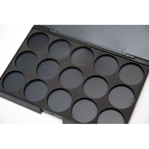 Empty Lipstick Palette Case , Empty Eyeshadow Box With Brushes / Mirror