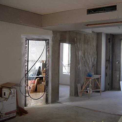 Sewing Zipper Door For Dust Barrier Zipwall Plastic zipper door dust barrier door U shape Dust Barrier Protection Kit