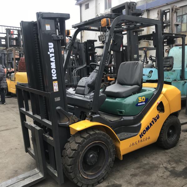 Good Condition Used 3 Ton Komatsu Forklift With Diesel And Gas Engine From Original Japan
