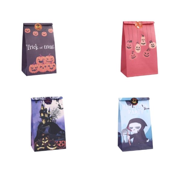 Упаковка еды Eco хеллоуин Kraft конфеты кладет ISO в мешки 9001 SGS 2g/PCS