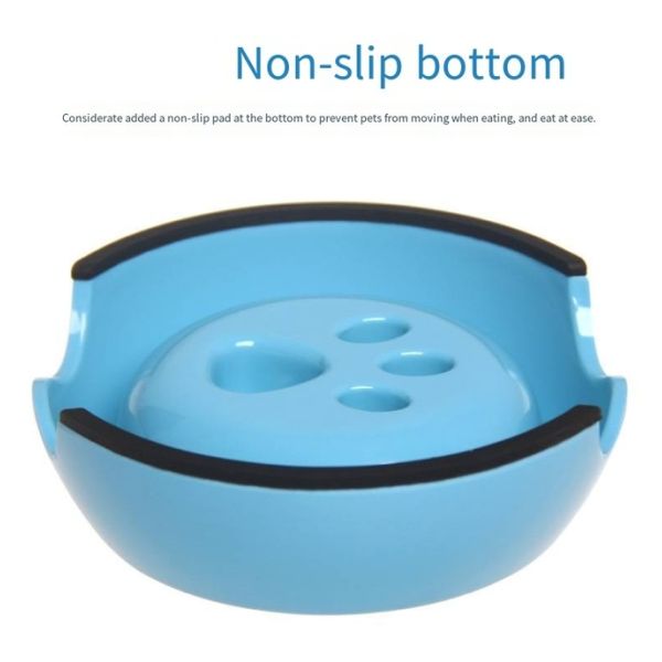 Меламин для домашних животных, медленная еда, универсальная противозаточная чаша для кошек и собак