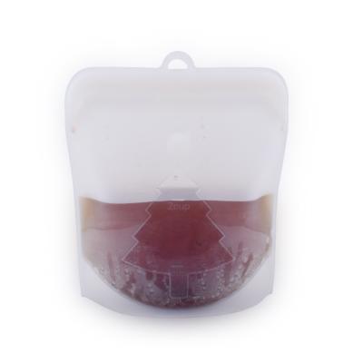 1000ML Reusable Silicone Food Storage Bag – Leakproof, BPA-Free, Eco-Friendly & Heat Resistant Container For Meal Prep, Freezer Storage, Sous Vide Cooking, Microwave Use, Travel, And Plastic-Free