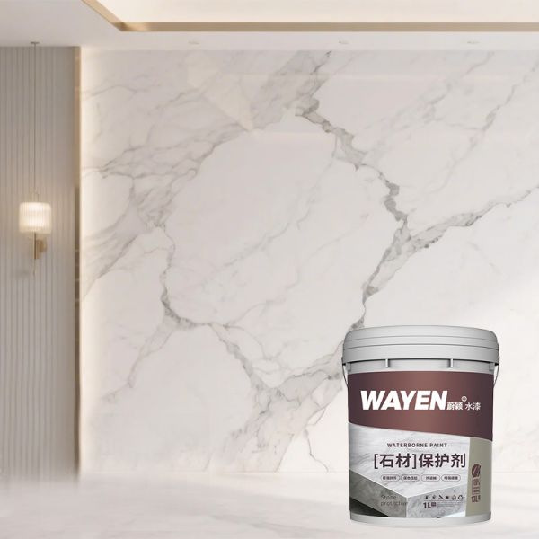 High Quality Water-based Natural Stone Paint Oil-proof Moistureproof Auto-cleaning Ordless Eco-friendly Marble Stone Coatings