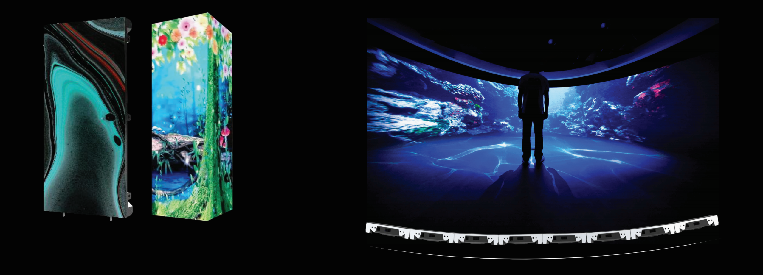 Full Flip COB LED Display Low Scan Drive 7680Hz Ultra High Refresh Rate