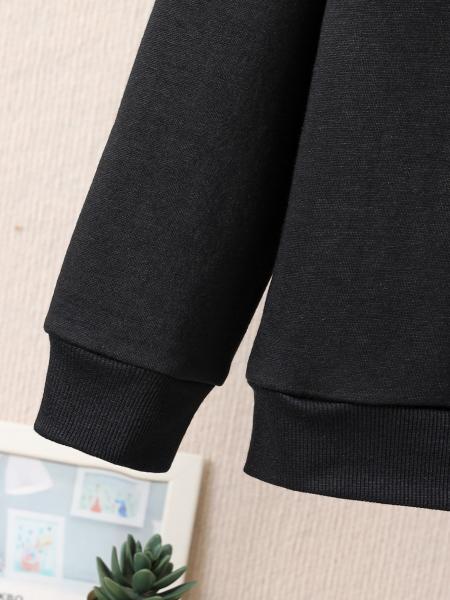 Daily Wear Hooded Children Clothing Set 400gsm With Machine Washable