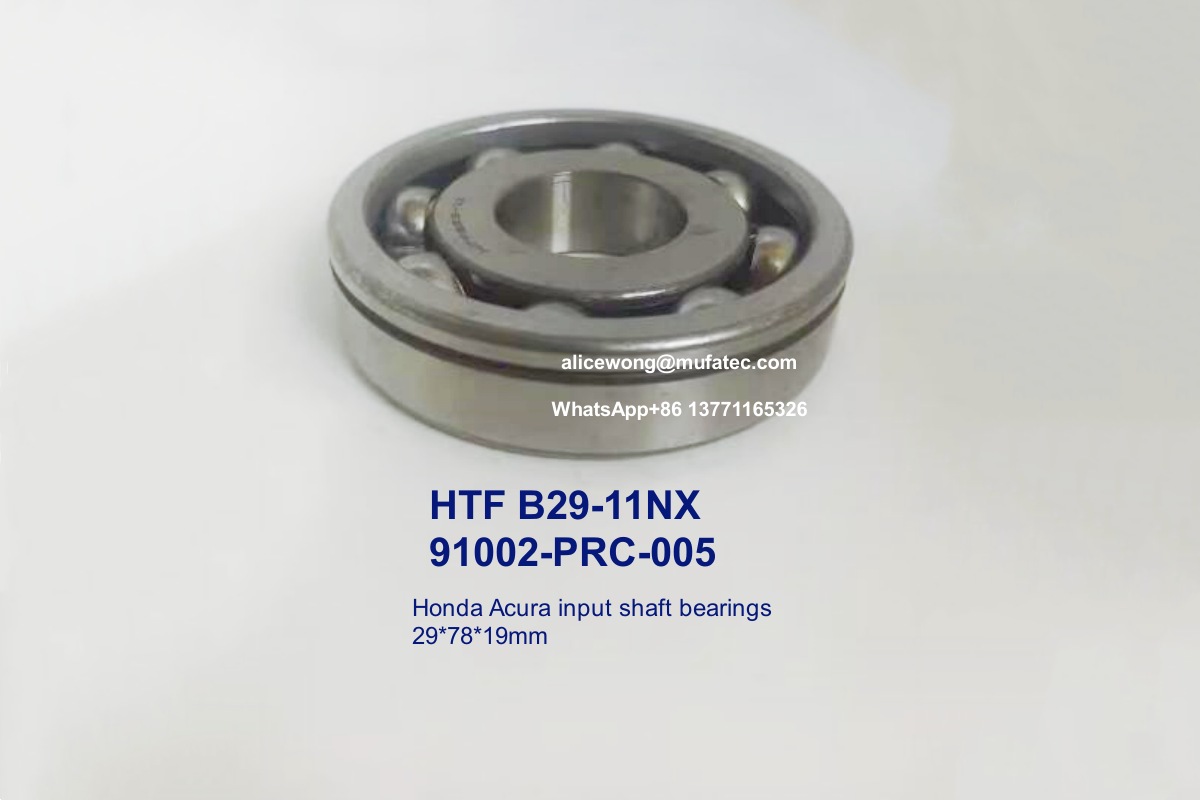 B29-11N 91002-RPC-005 Honda Acura Входное валовое подшипники 29x78x19 мм