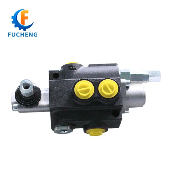40lpm 6 Banks Joystick Hydraulic Monoblock Control Valves for Front Loader and Tractor Fucheng