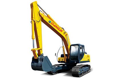 Excavadora hidráulica de carga pesada ZG210 poupança de energia 9520 × 2800 × 3030mm