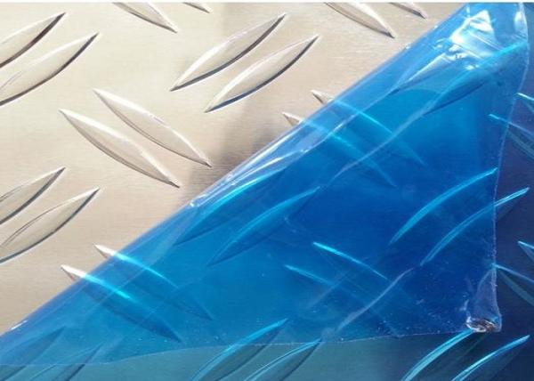 3003 3105 5052 Aluminium Checker Plate / Aluminium 5 Bar Tread Plate Damp Proof