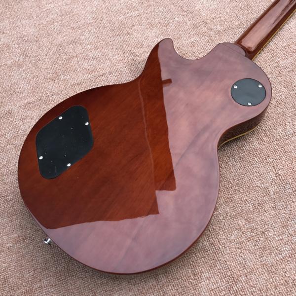 standard LP 1959 R9 electric guitar, Tobacco burst maple top LP electric guitar, Tune-o-Matic bridge, Free shipping