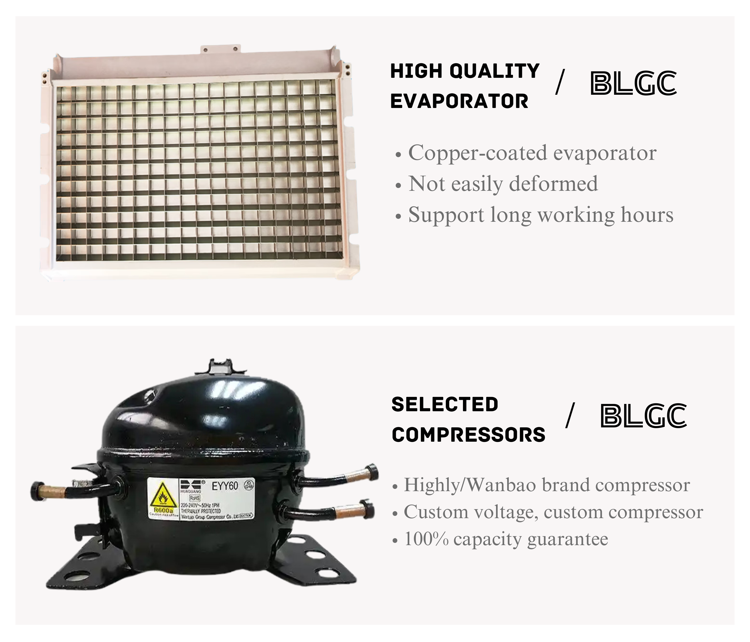 BLG Fully Commercial Automatic 40kg 90lb Ice Cube Maker for Home Use Small Catering Produces Smooth Block for Cold Drinks