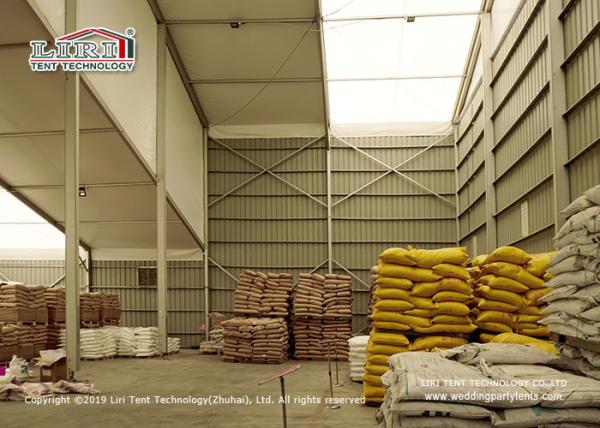 Sandwich Wall Aluminum Warehouse Tent For Storage / Temporary Workshop Tent